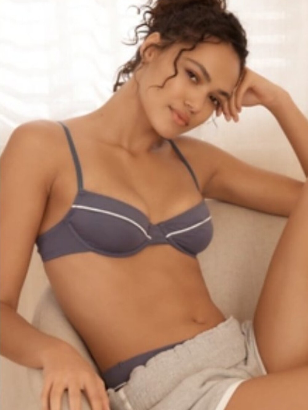 NWT By Anthropologie Underwire Jersey Bra